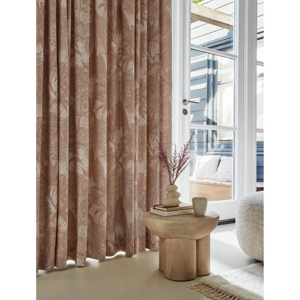 Kwantum Vouwgordijnen|Gordijnen|Gordijn Amelie Roze