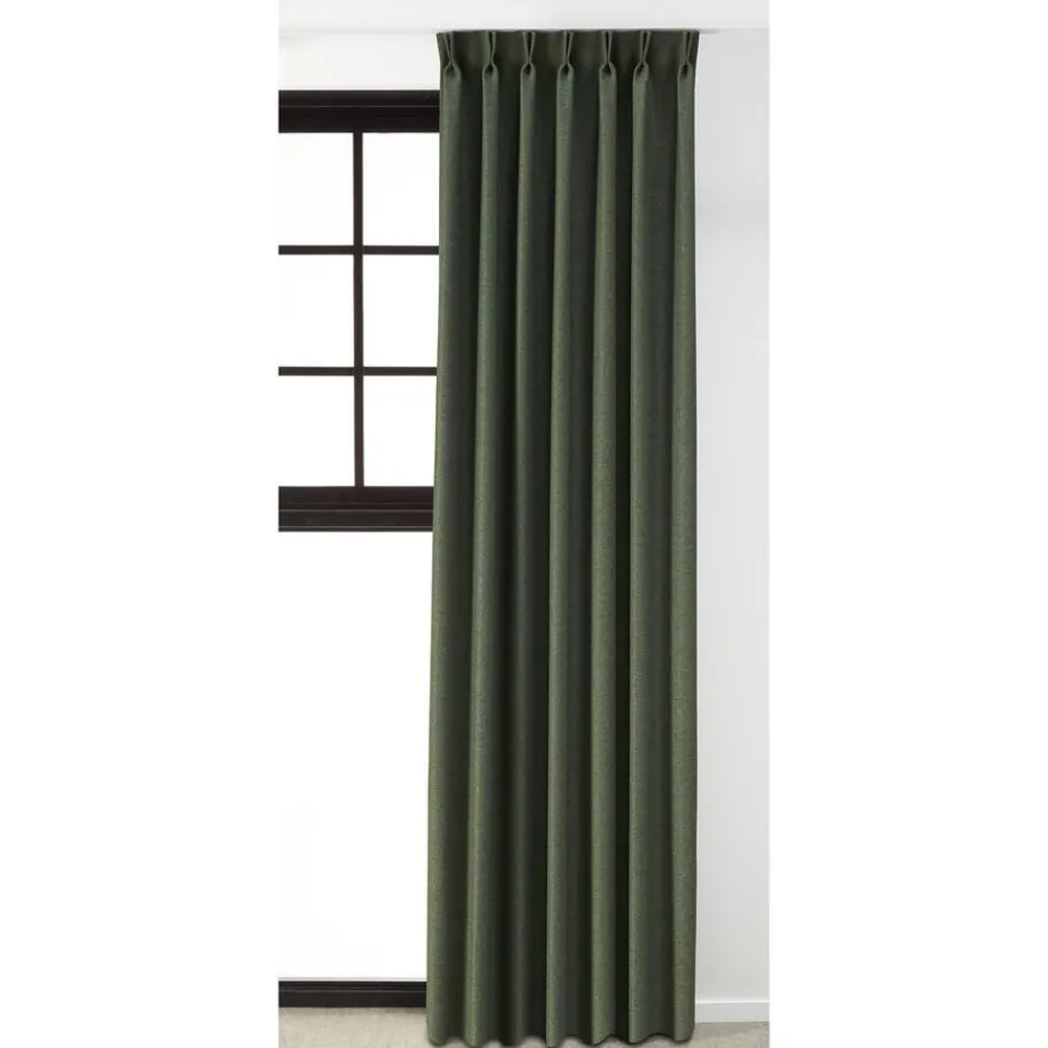 Kwantum Vouwgordijnen|Gordijnen|Gordijn Angela Groen