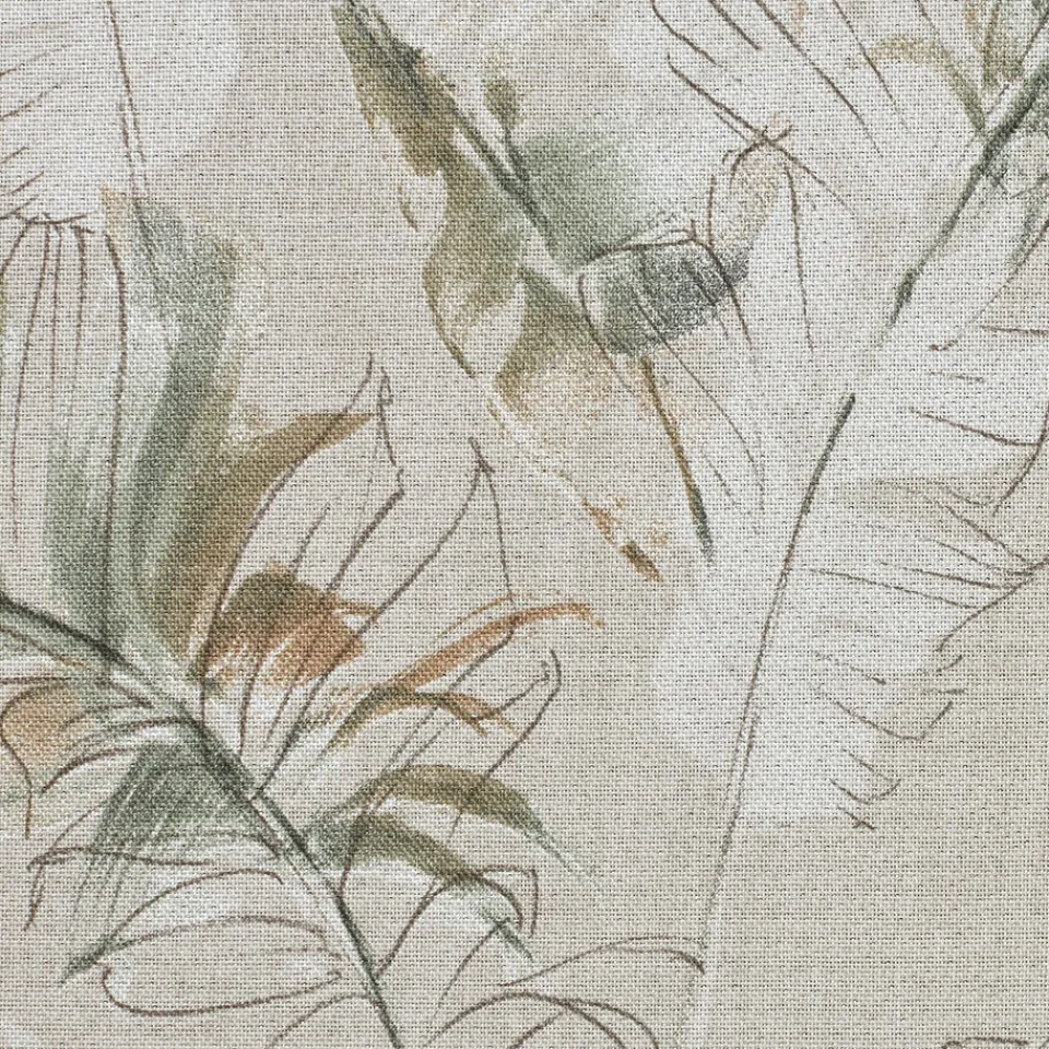 Kwantum Vouwgordijnen|Gordijnen|Gordijn Barbara Groen