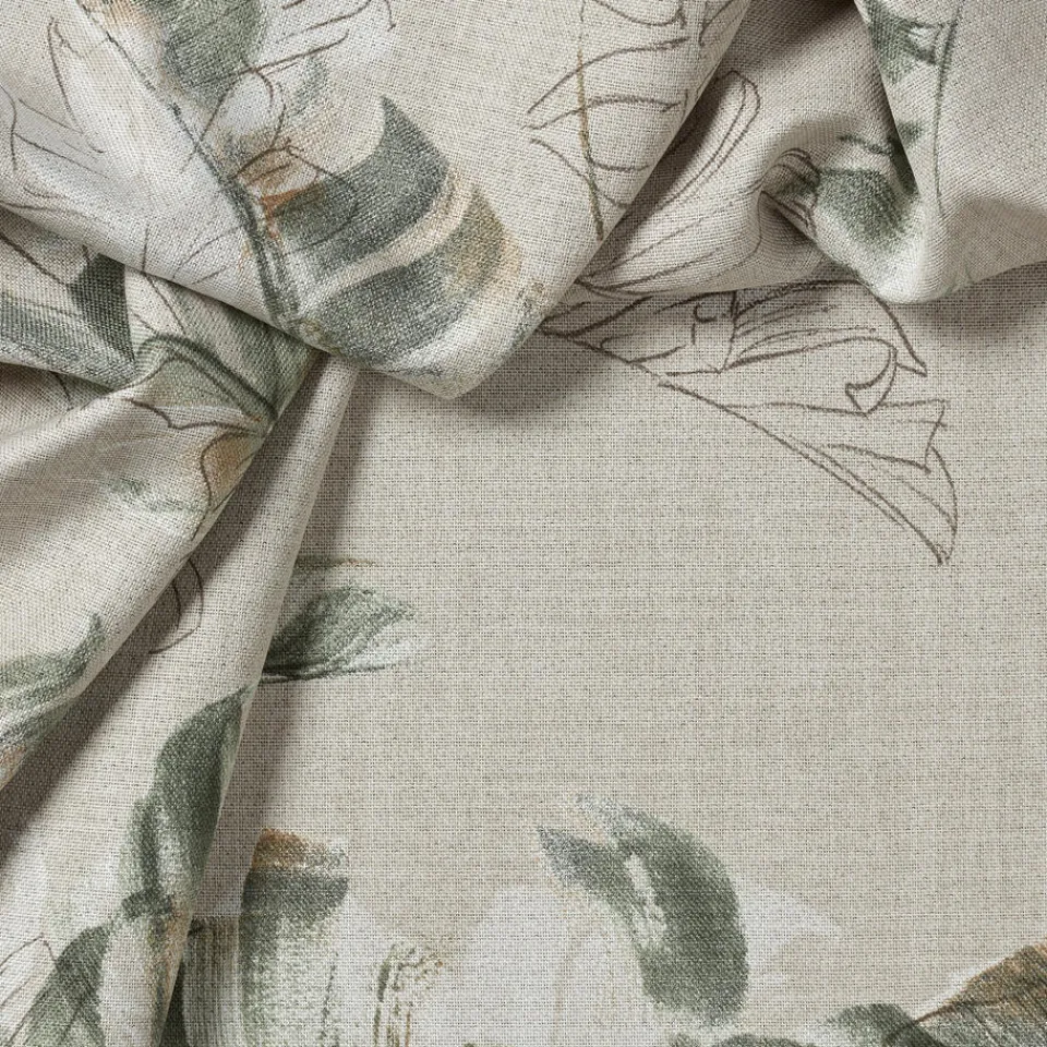 Kwantum Vouwgordijnen|Gordijnen|Gordijn Barbara Groen