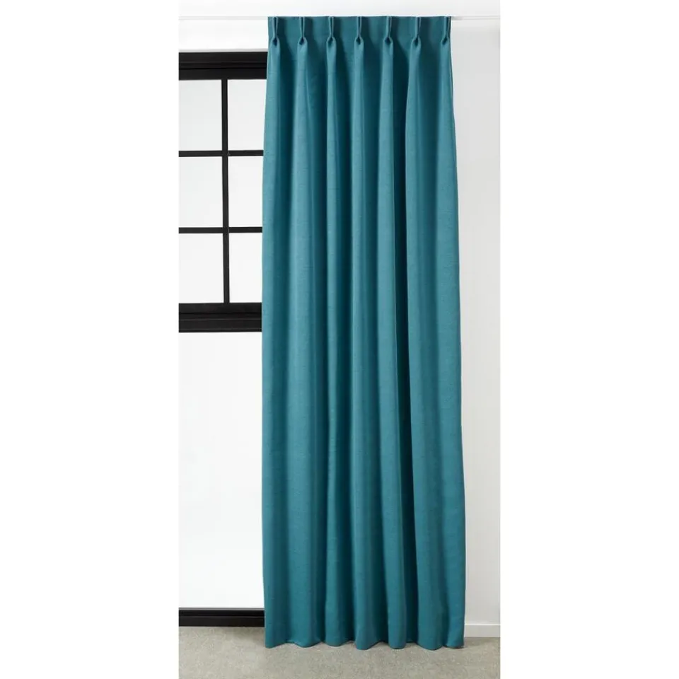 Kwantum Vouwgordijnen|Gordijnen|Gordijn Bregje Blauw