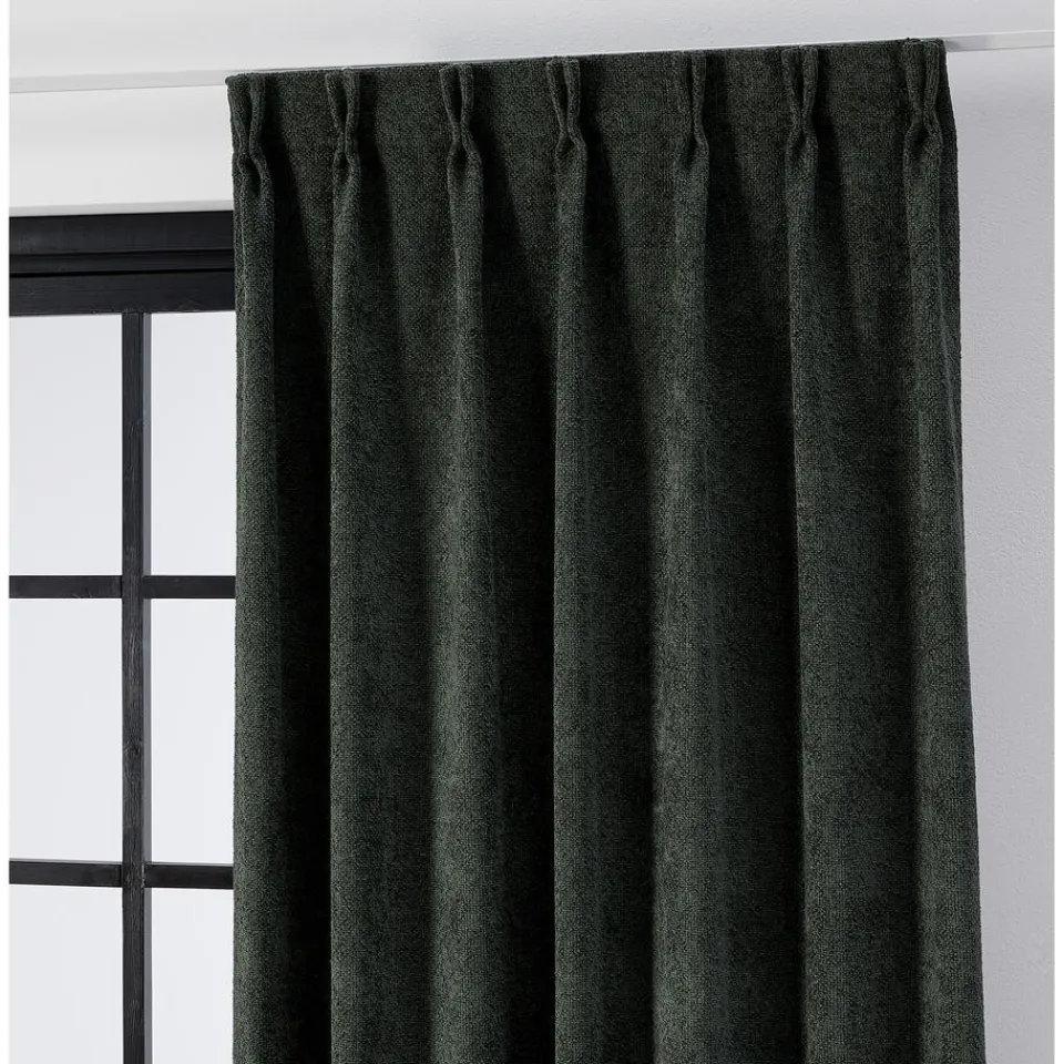 Kwantum Vouwgordijnen|Gordijnen|Gordijn Charlie Groen