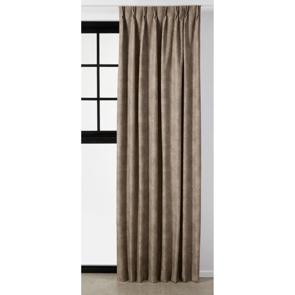 Kwantum Vouwgordijnen|Gordijnen|Gordijn Cleo Bruin