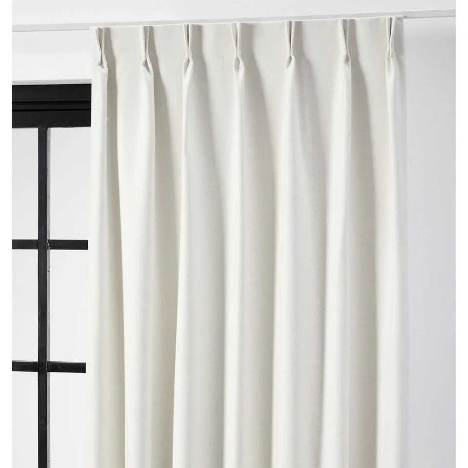 Kwantum Vouwgordijnen|Gordijnen|Gordijn David Off-White