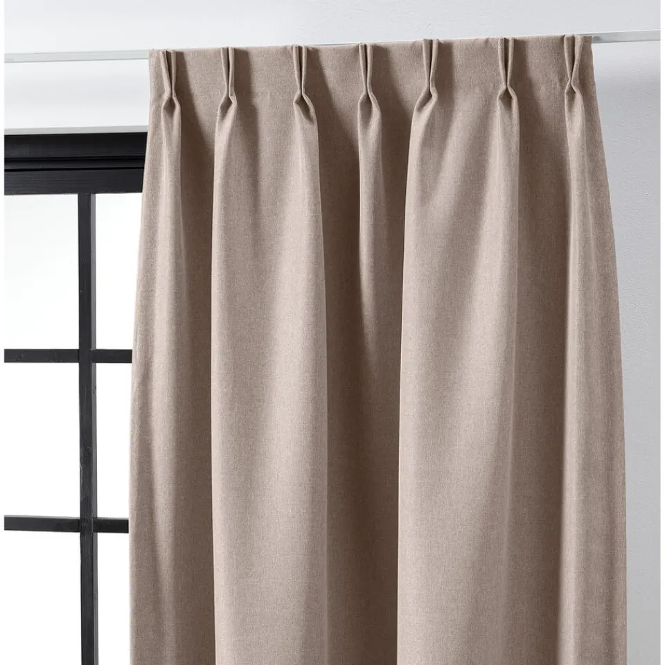 Kwantum Vouwgordijnen|Gordijnen|Gordijn Debbie Bruin