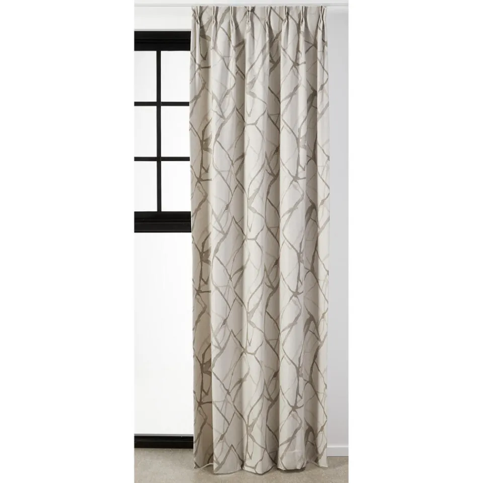 Kwantum Vouwgordijnen|Gordijnen|Gordijn Franc Beige