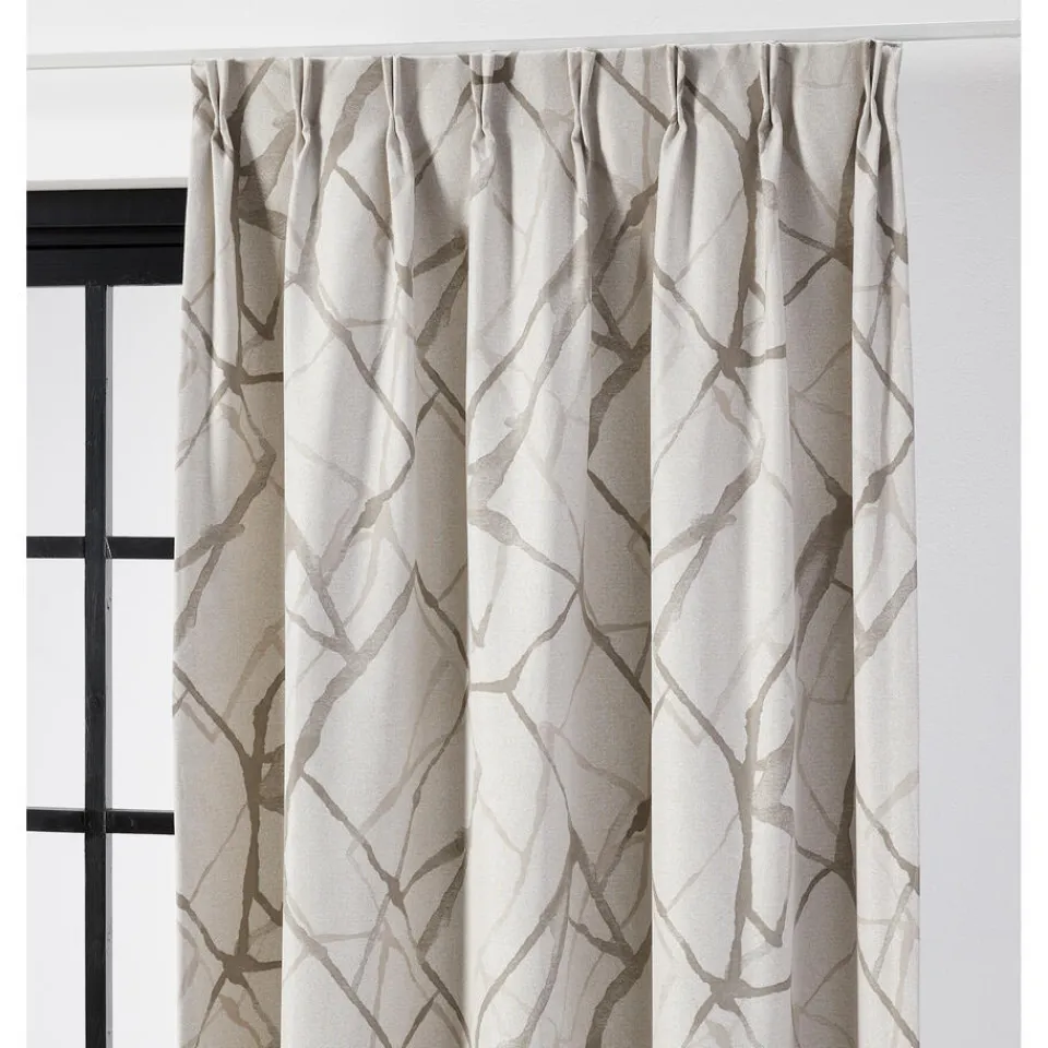 Kwantum Vouwgordijnen|Gordijnen|Gordijn Franc Beige
