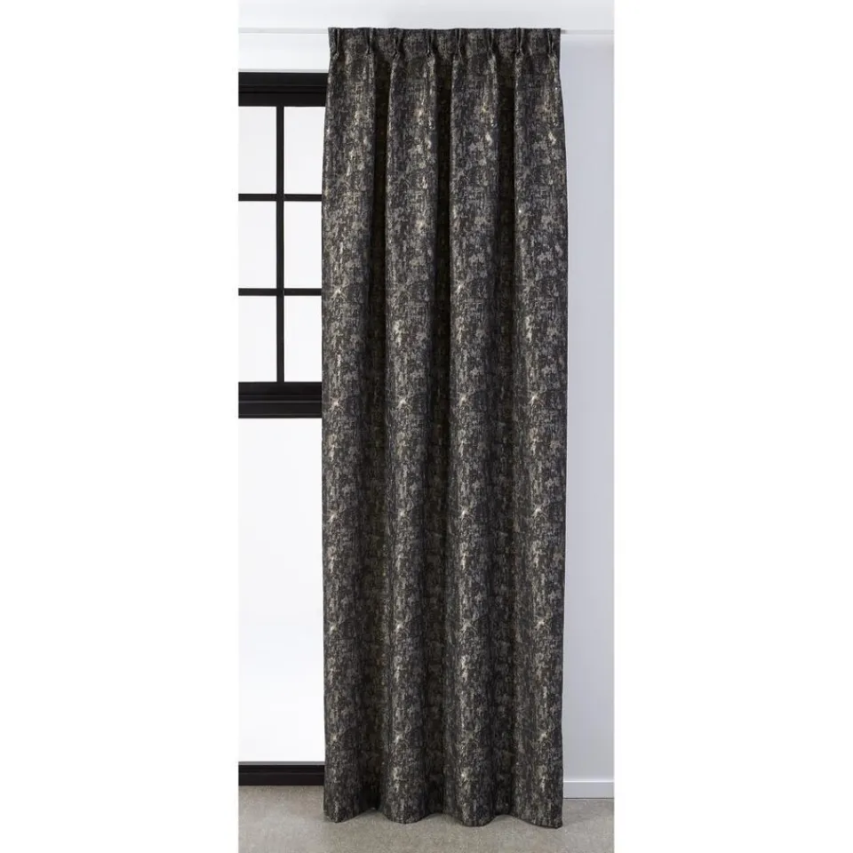 Kwantum Vouwgordijnen|Gordijnen|Gordijn Gio Zwart