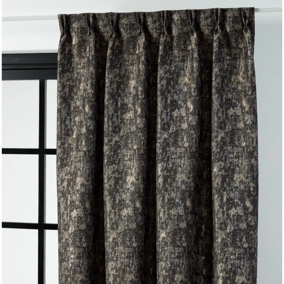 Kwantum Vouwgordijnen|Gordijnen|Gordijn Gio Zwart