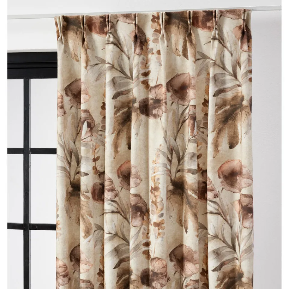 Kwantum Vouwgordijnen|Gordijnen|Gordijn Jelka Bruin