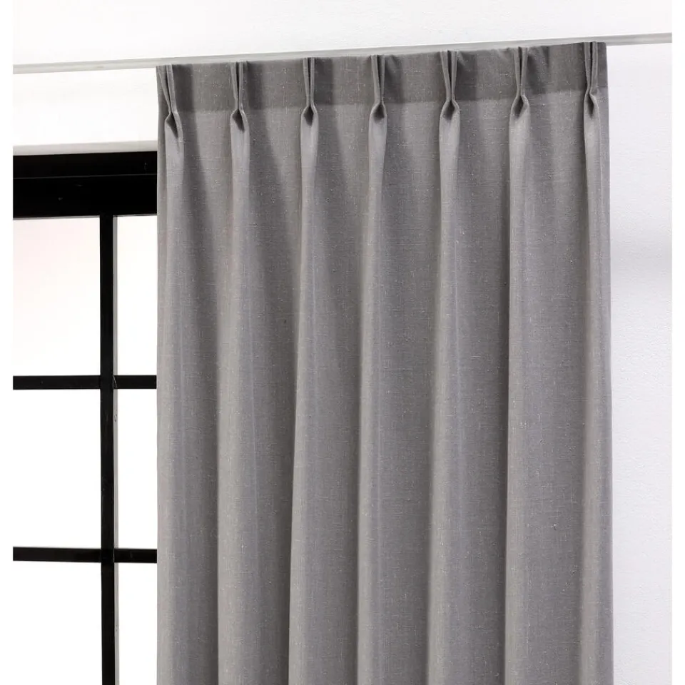 Kwantum Vouwgordijnen|Gordijnen|Gordijn Jesse Grijs