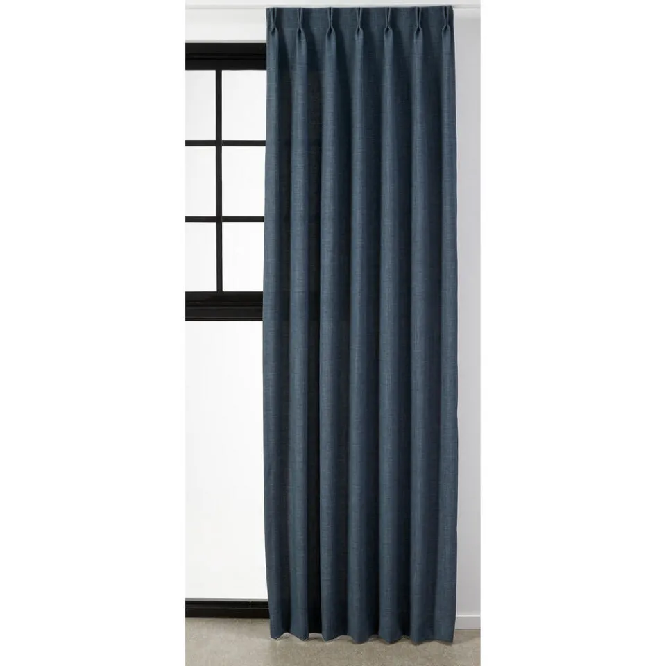 Kwantum Vouwgordijnen|Gordijnen|Gordijn Kaat Donkerblauw