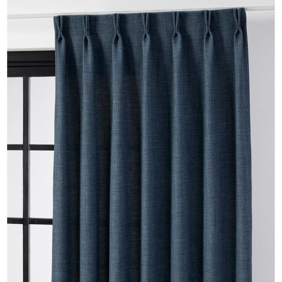 Kwantum Vouwgordijnen|Gordijnen|Gordijn Kaat Donkerblauw