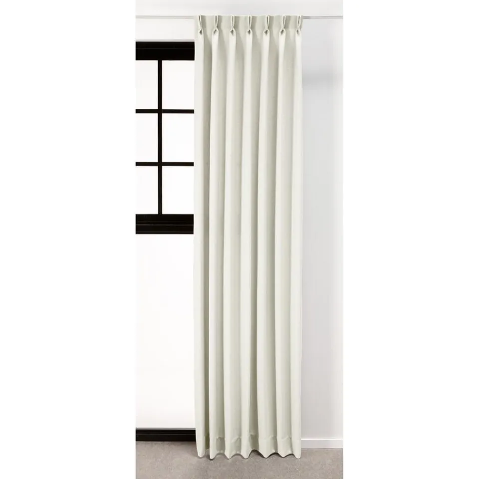 Kwantum Vouwgordijnen|Gordijnen|Gordijn Karlijn Off-White