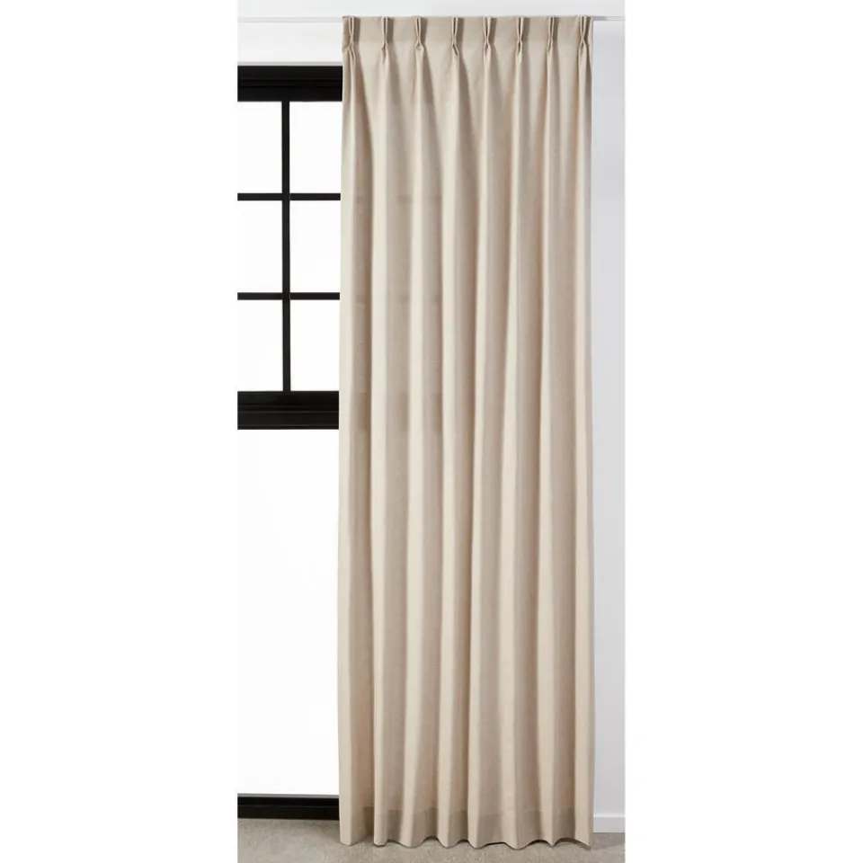 Kwantum Vouwgordijnen|Gordijnen|Gordijn Katja Naturel