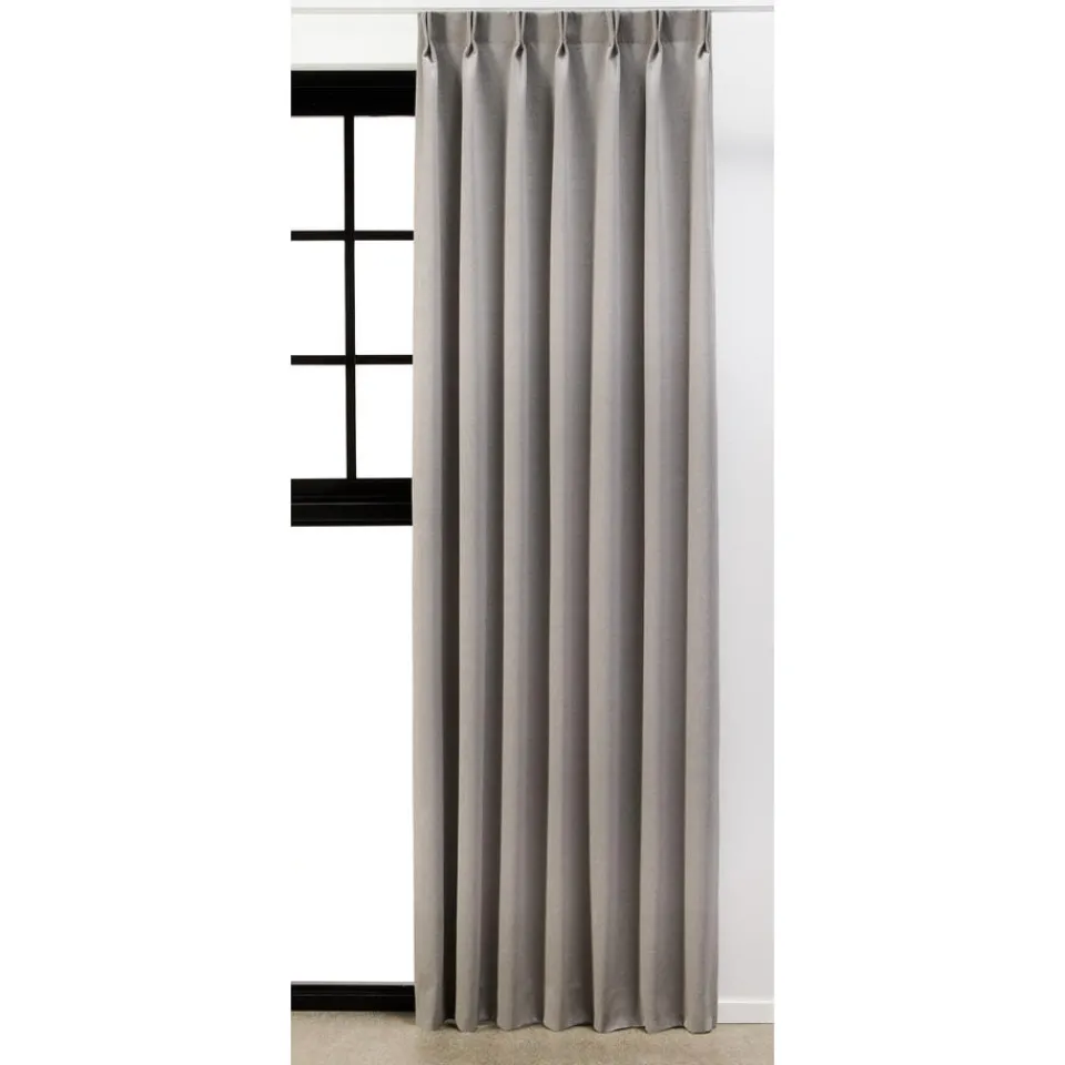 Kwantum Vouwgordijnen|Gordijnen|Gordijn Lars Grijs