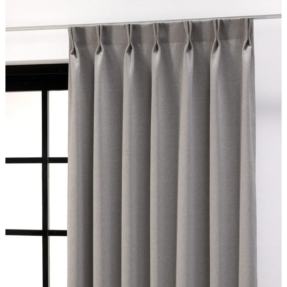 Kwantum Vouwgordijnen|Gordijnen|Gordijn Lars Grijs