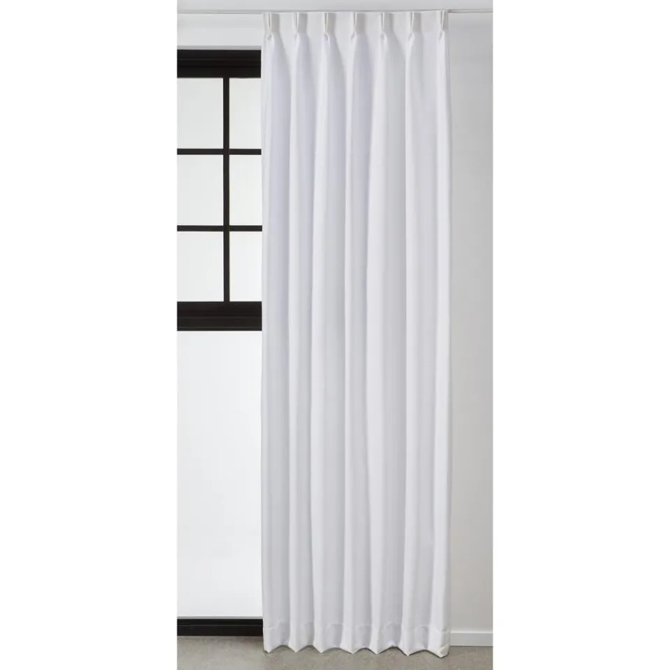 Kwantum Vouwgordijnen|Gordijnen|Gordijn Loek Wit