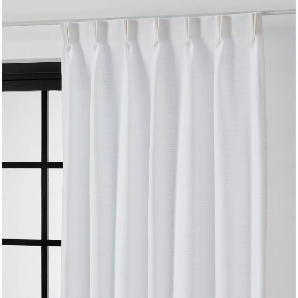 Kwantum Vouwgordijnen|Gordijnen|Gordijn Loek Wit