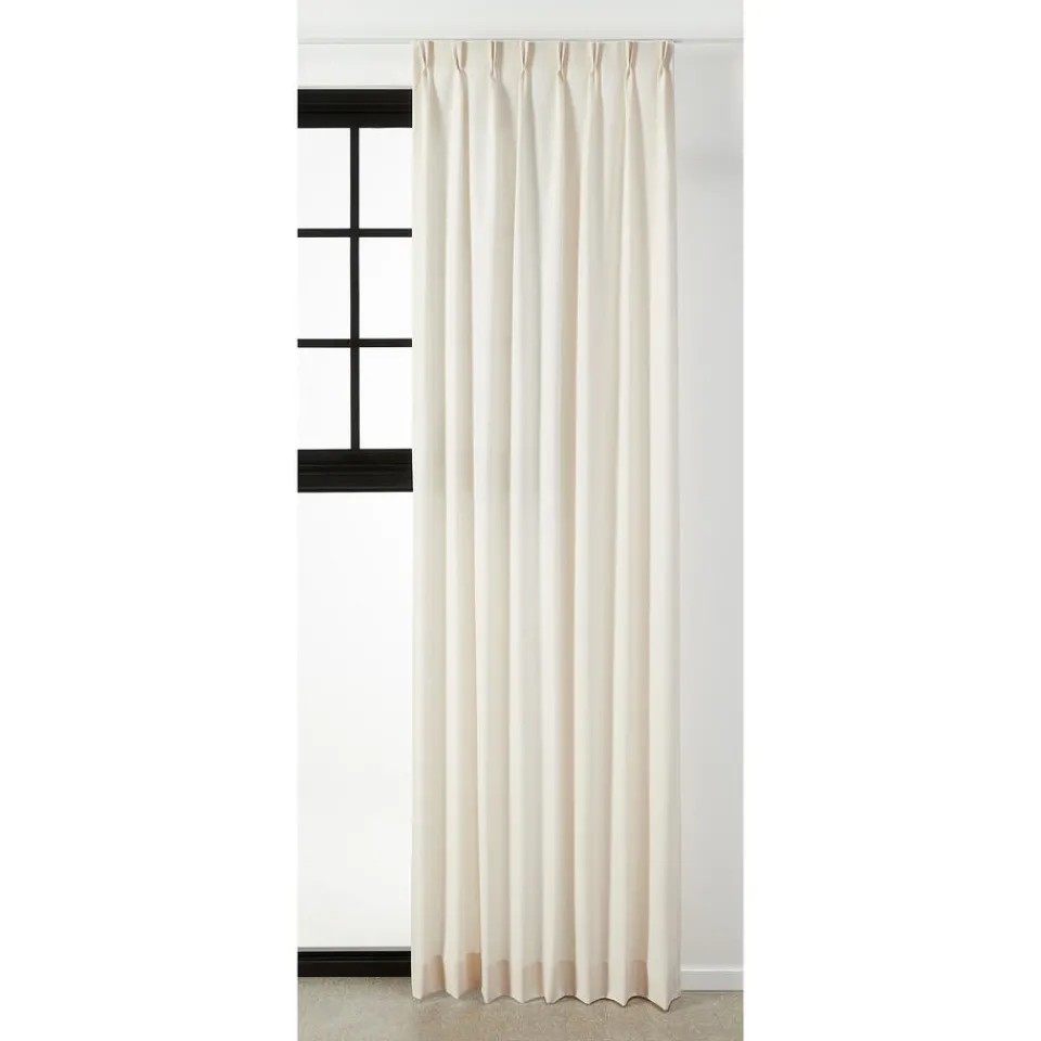 Kwantum Vouwgordijnen|Gordijnen|Gordijn Lona Naturel