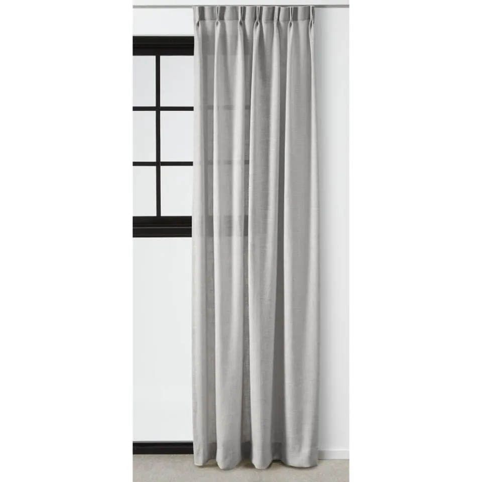 Kwantum Vouwgordijnen|Gordijnen|Gordijn Loua Grijs