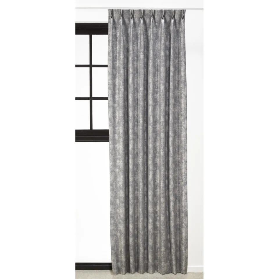 Kwantum Vouwgordijnen|Gordijnen|Gordijn Lux Grijs