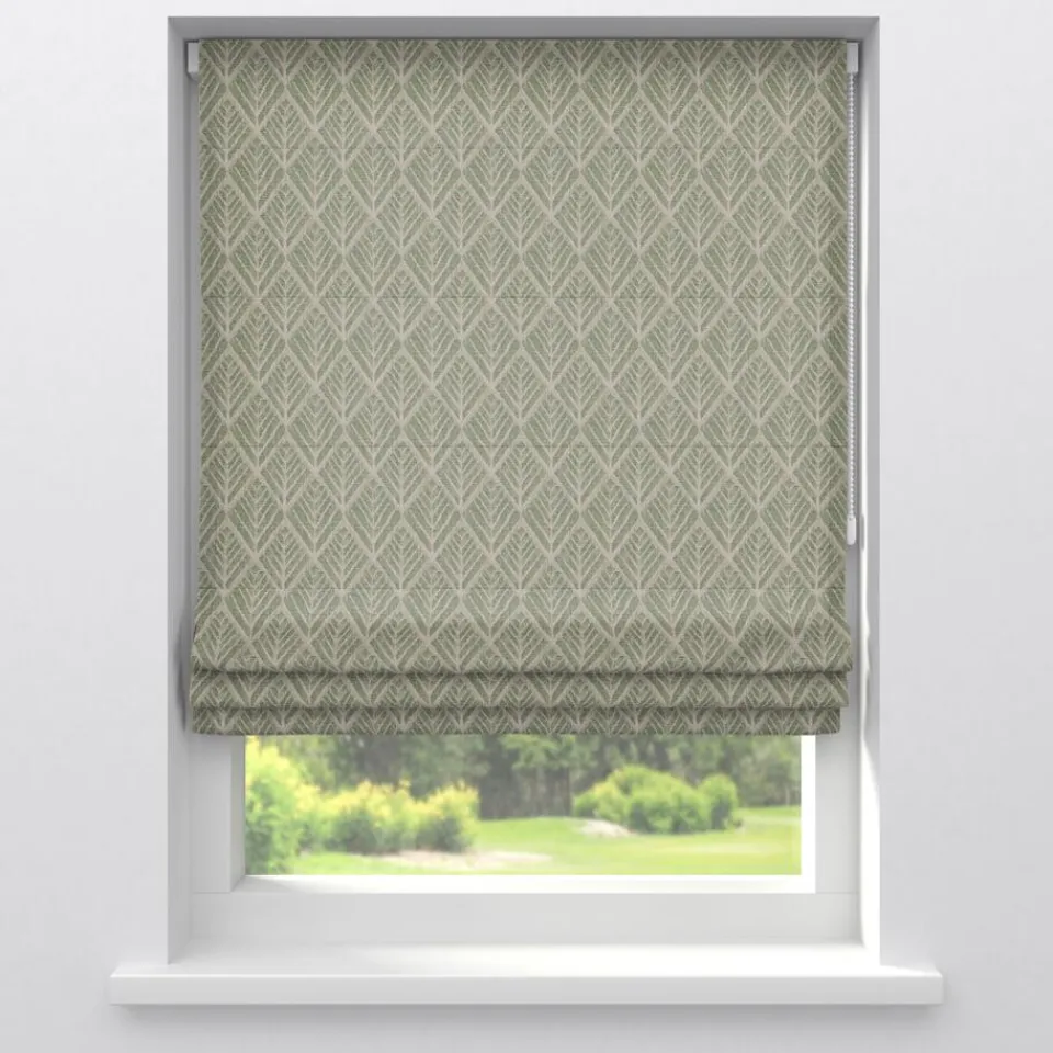 Kwantum Vouwgordijnen|Gordijnen|Gordijn Marrit Groen