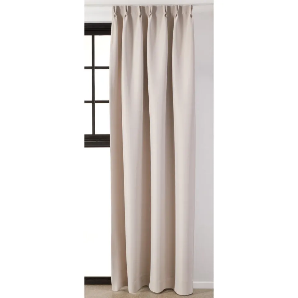 Kwantum Vouwgordijnen|Gordijnen|Gordijn Merel Naturel