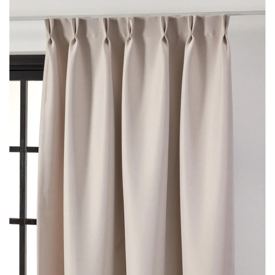 Kwantum Vouwgordijnen|Gordijnen|Gordijn Merel Naturel