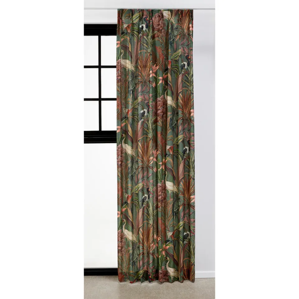 Kwantum Vouwgordijnen|Gordijnen|Gordijn Moniek Groen