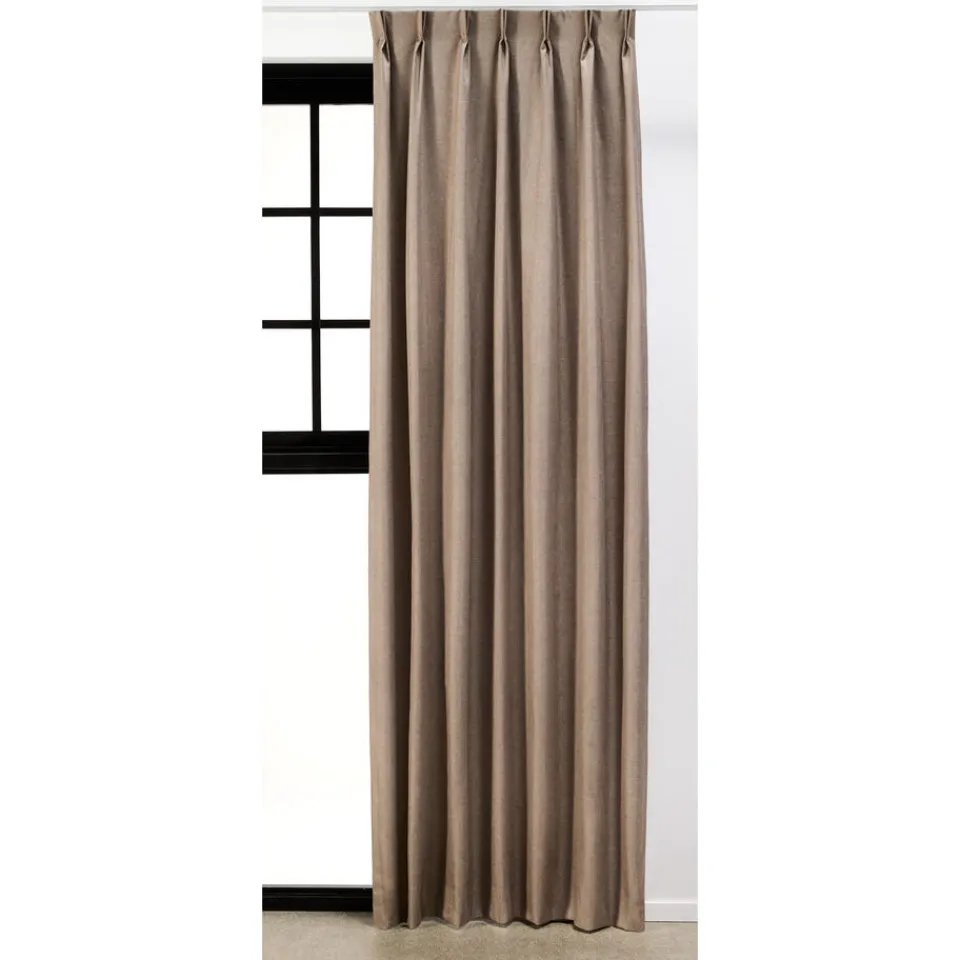 Kwantum Vouwgordijnen|Gordijnen|Gordijn Nina Bruin