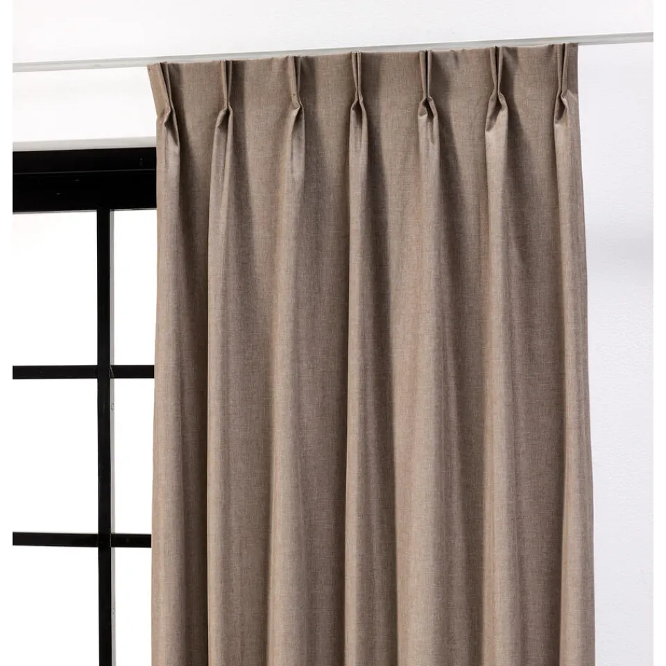 Kwantum Vouwgordijnen|Gordijnen|Gordijn Nina Bruin