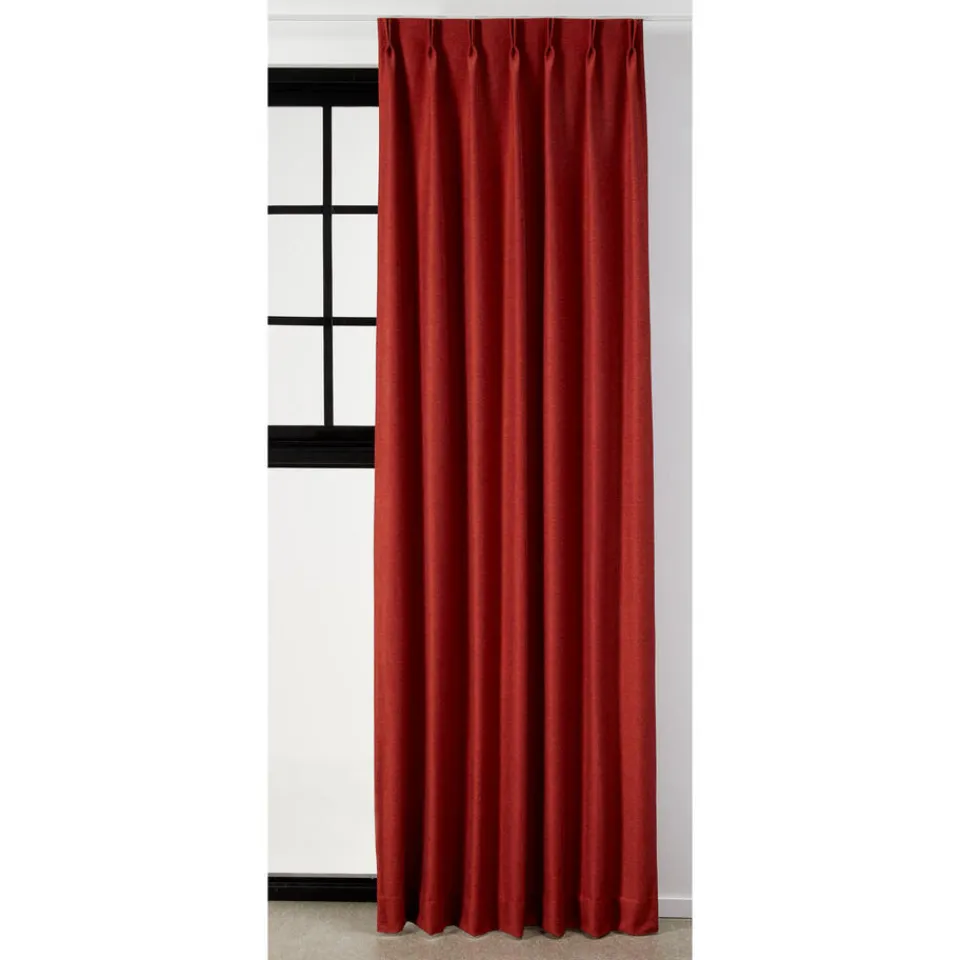 Kwantum Vouwgordijnen|Gordijnen|Gordijn Noor Bordeaux