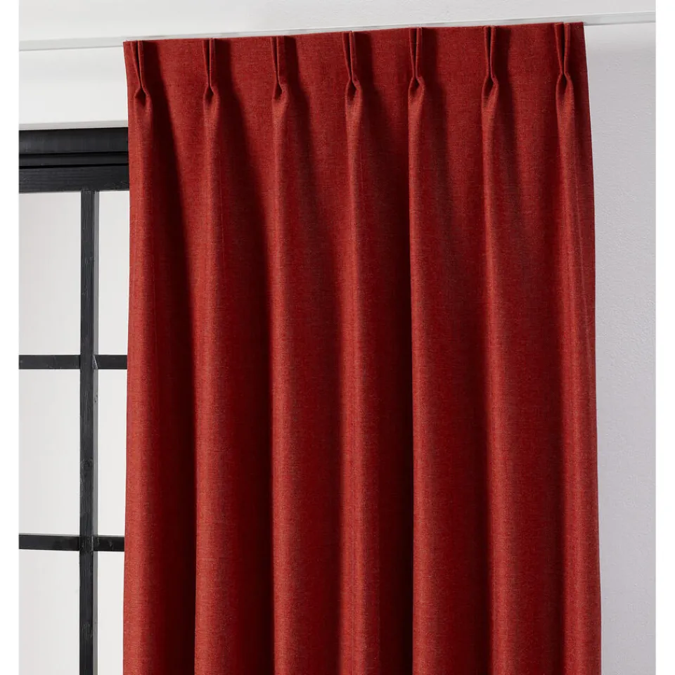 Kwantum Vouwgordijnen|Gordijnen|Gordijn Noor Bordeaux