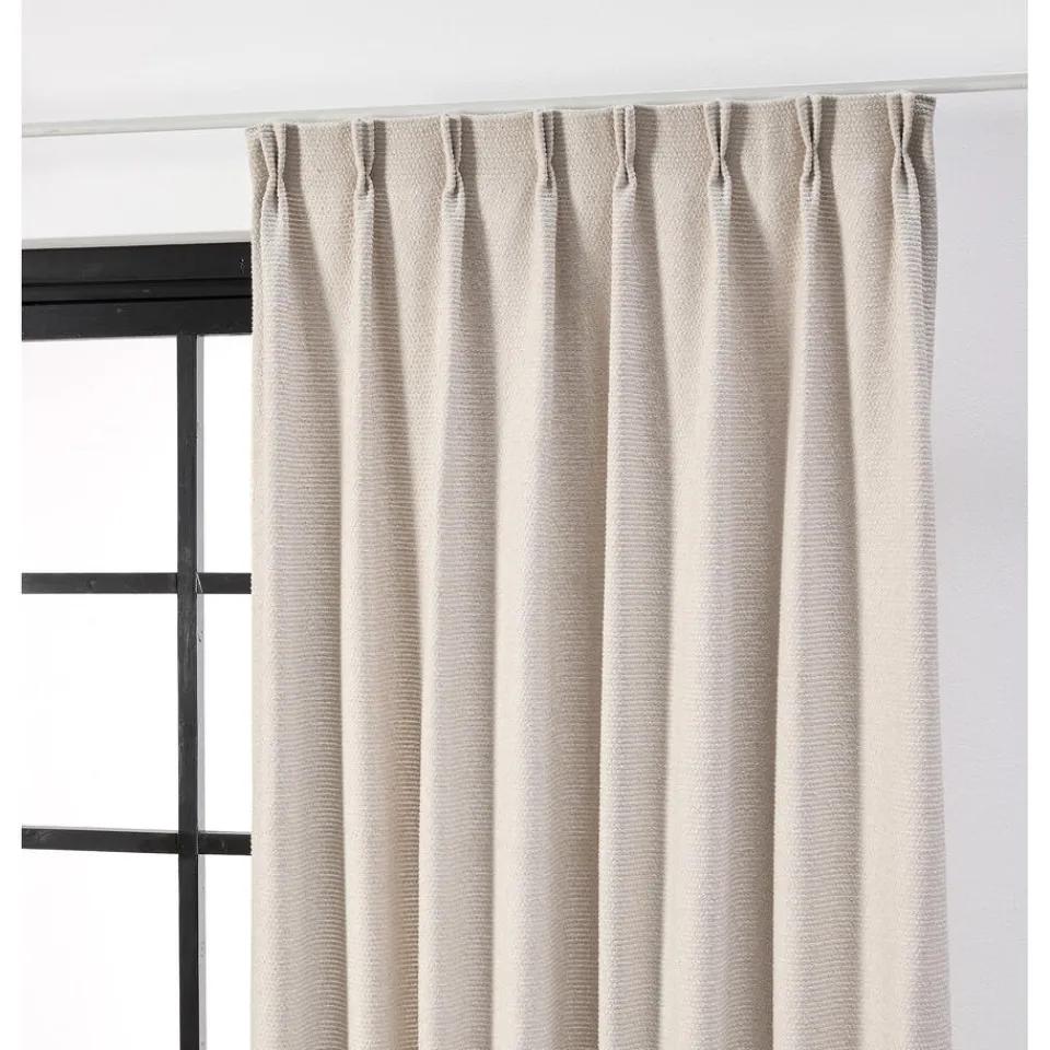 Kwantum Vouwgordijnen|Gordijnen|Gordijn Olivia Beige