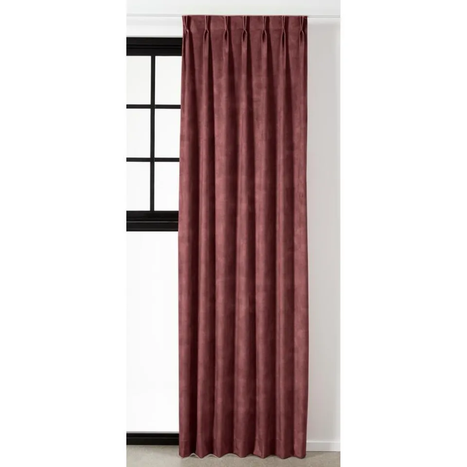 Kwantum Vouwgordijnen|Gordijnen|Gordijn Rosy Donkerroze