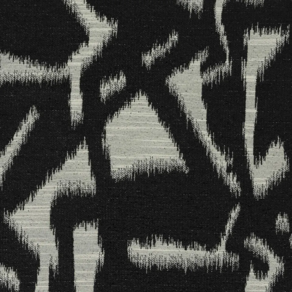 Kwantum Vouwgordijnen|Gordijnen|Gordijn Saar Zwart