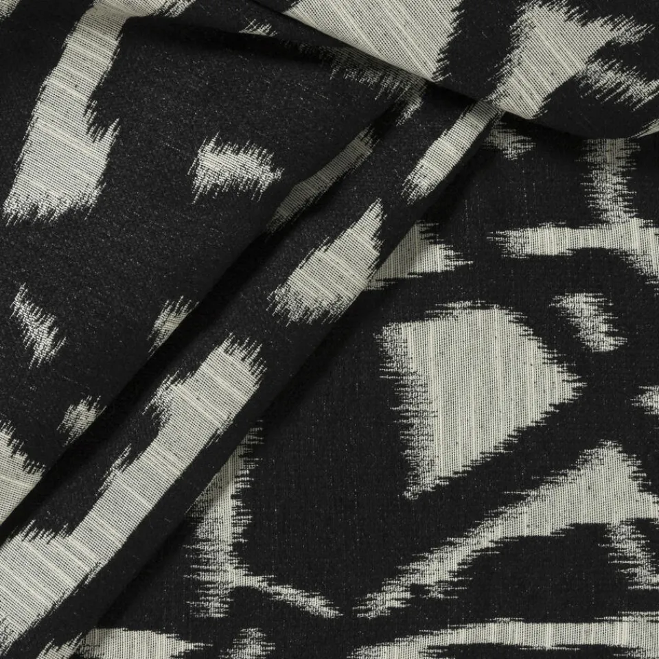 Kwantum Vouwgordijnen|Gordijnen|Gordijn Saar Zwart