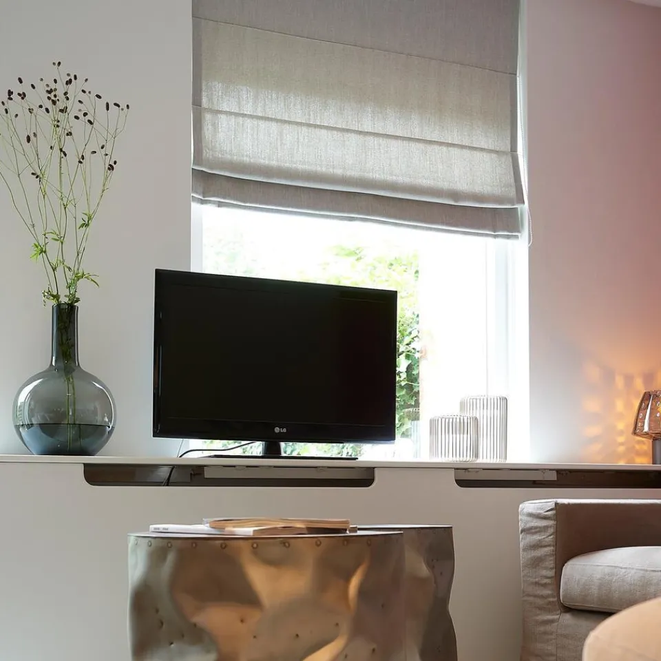 Kwantum Vouwgordijnen|Gordijnen|Gordijn Sam Grijs