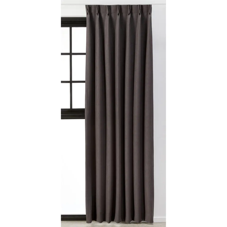 Kwantum Vouwgordijnen|Gordijnen|Gordijn Senna Antraciet