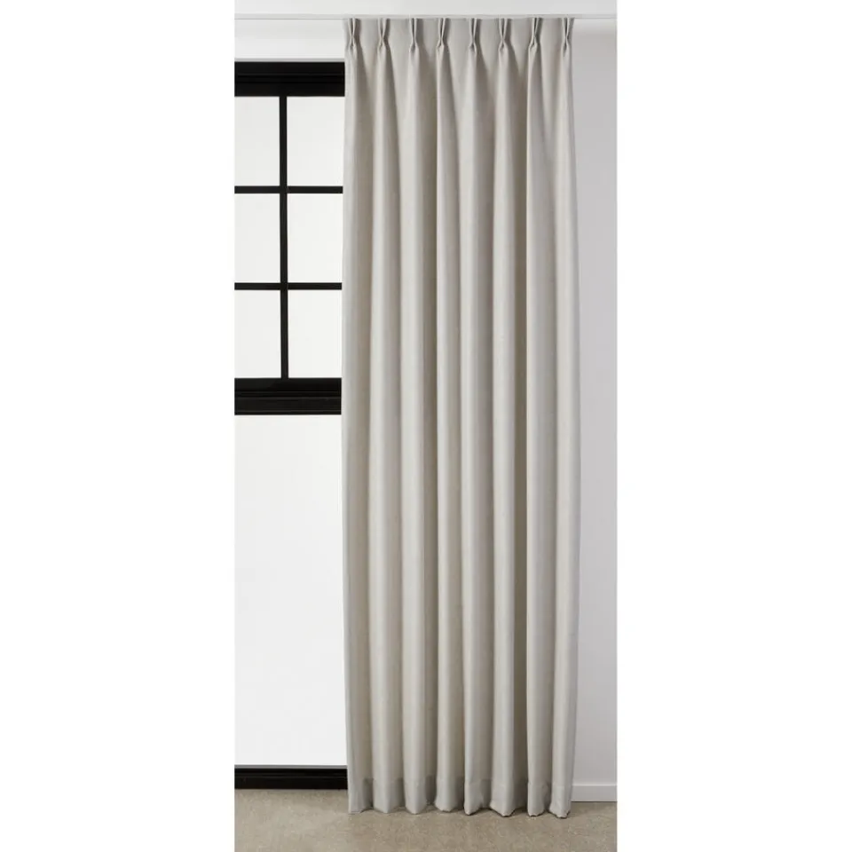 Kwantum Vouwgordijnen|Gordijnen|Gordijn Thijmen Grijs