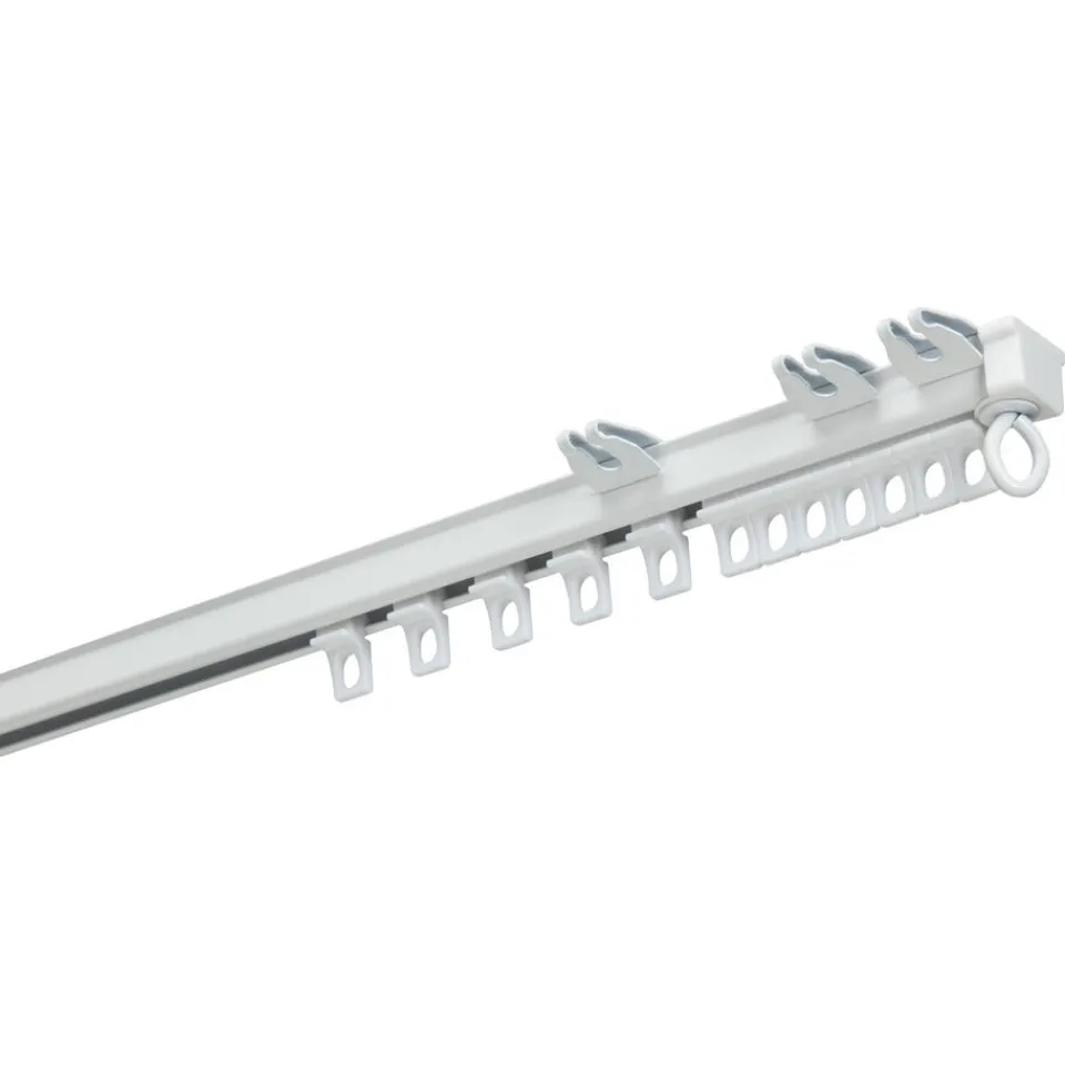 Kwantum Gordijnrails|Gordijnrailset Op Maat Wit 400 Cm