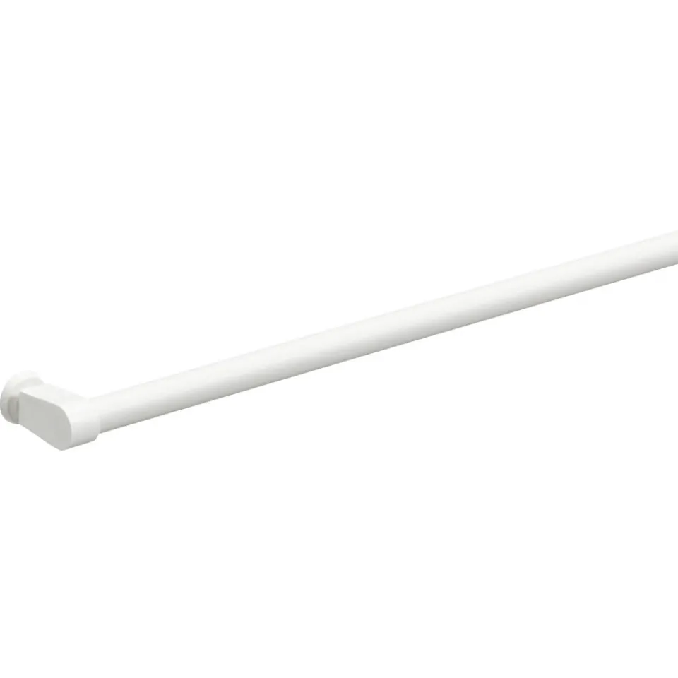 Kwantum Gordijnroedes|Gordijnroede 100 Cm Wit Kunststof - Ø13mm