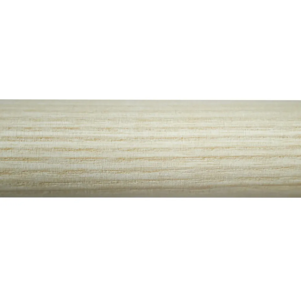 Kwantum Gordijnroedes|Gordijnroede 200cm Eikenlook Hout Ø28mm