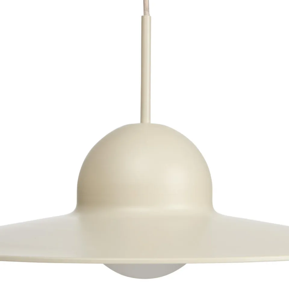 Kwantum Hanglampen|Hanglamp Beanie Off-white ø 45x120 Cm