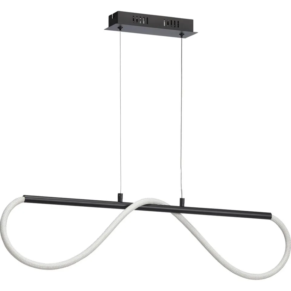 Kwantum Hanglampen|Hanglamp Faye Zwart 96x110 Cm