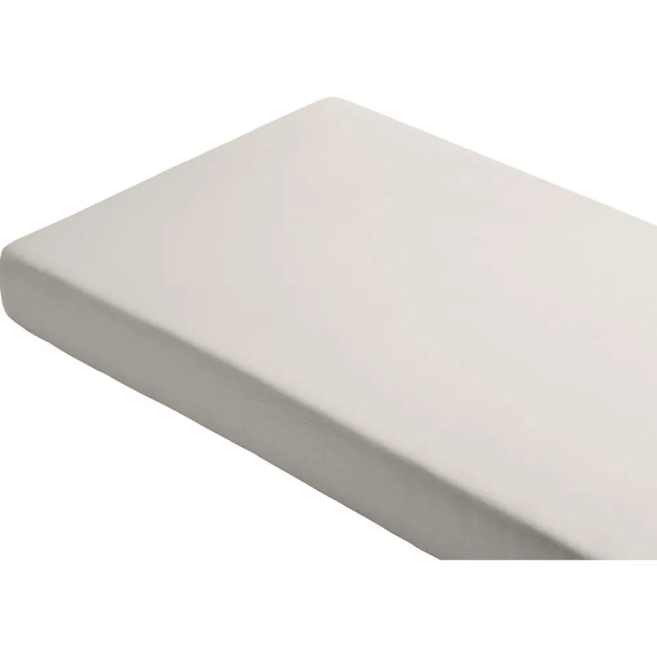 Kwantum Hoeslakens. Moltons & Kussenslopen|Beddengoed|Hoeslaken Jersey Licht Grijs 220x180 Cm