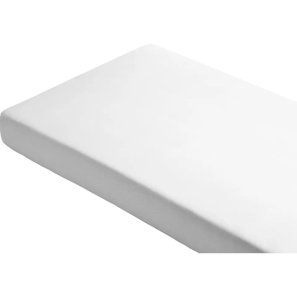 Kwantum Hoeslakens. Moltons & Kussenslopen|Beddengoed|Hoeslaken Jersey Wit 200x90 Cm