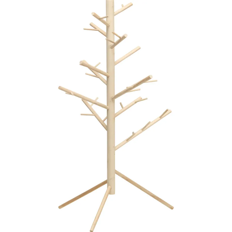 Kwantum Kerstbomen|Houten Kerstboom Naturel 100 Cm