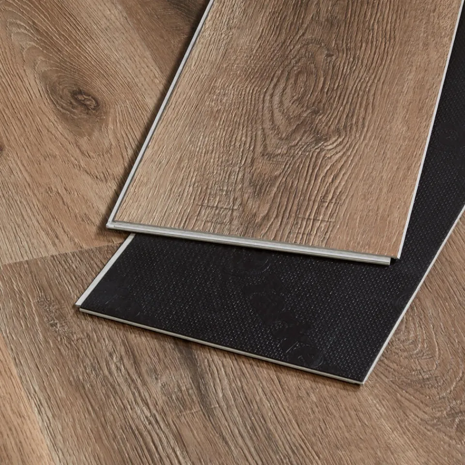 Kwantum Klik Pvc-Vloeren|2in1 Klik PVC Fender Eiken Met Geïntegreerde Ondervloer